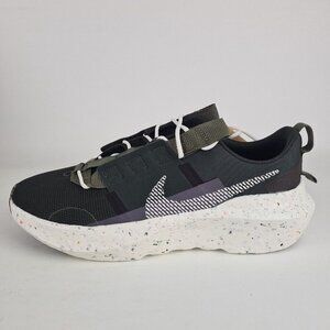Nike Crater Impact Green White Mens Running Sneakers